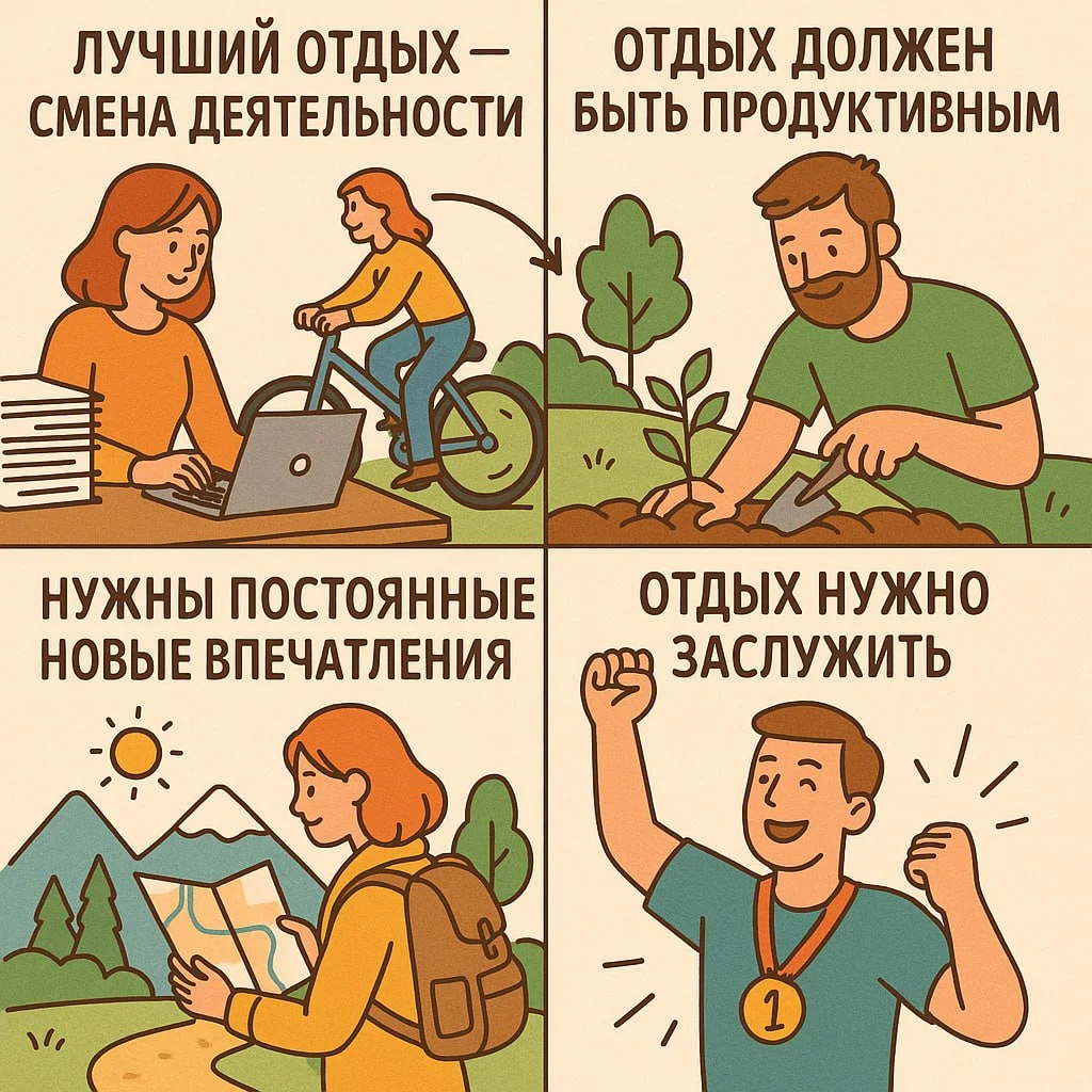 😌 О, отдых!